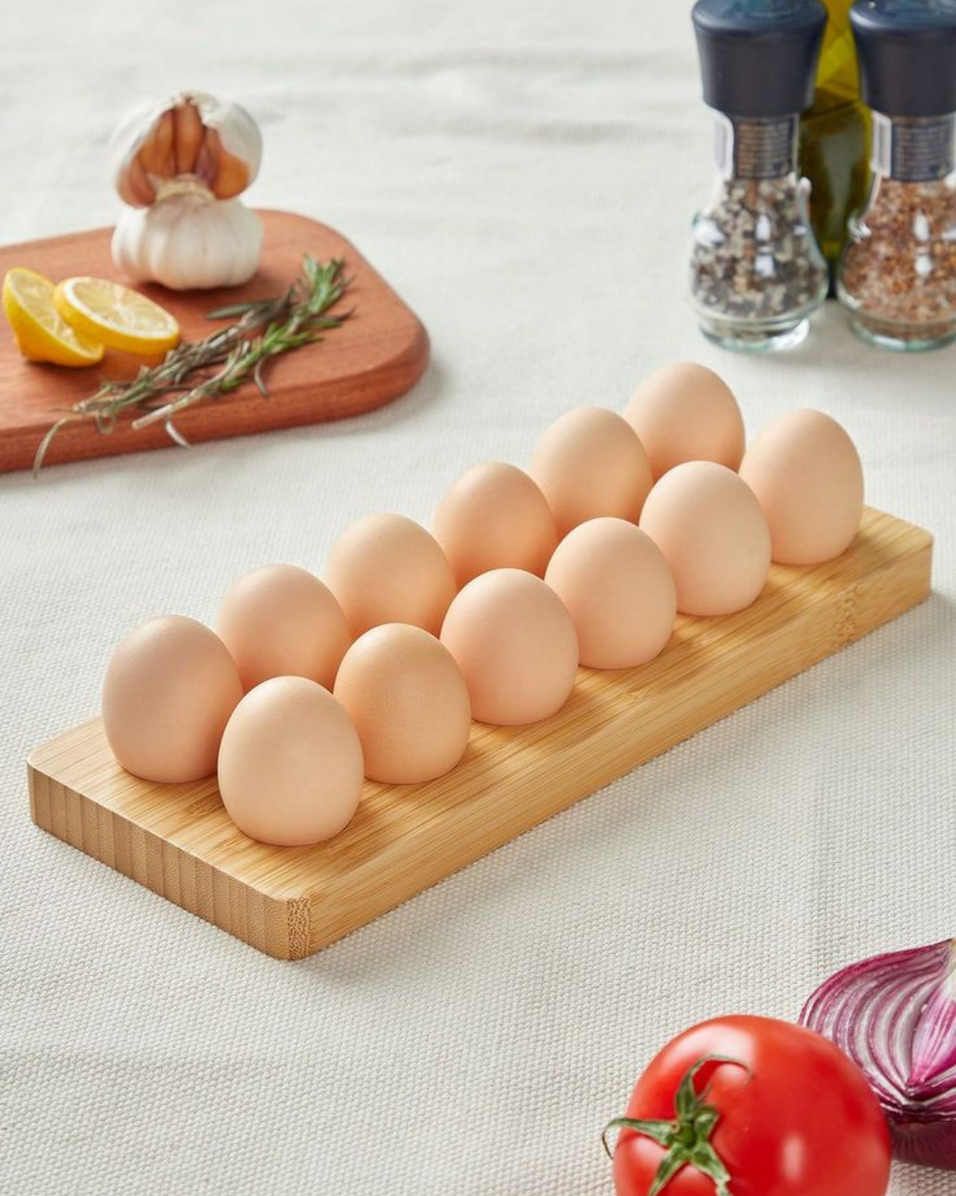 Bamboo Egg Tray