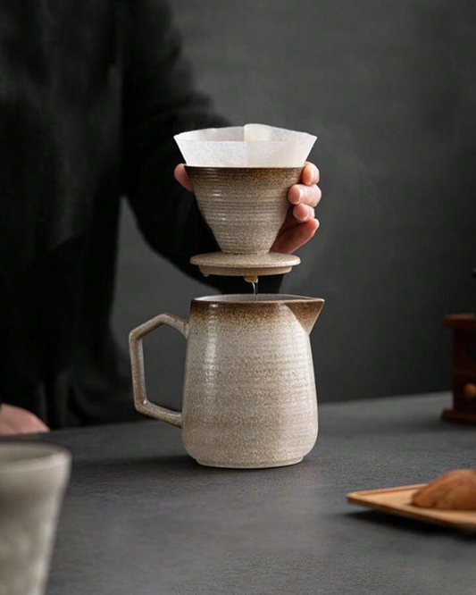 Ceramic Pour Over Coffee Maker Set