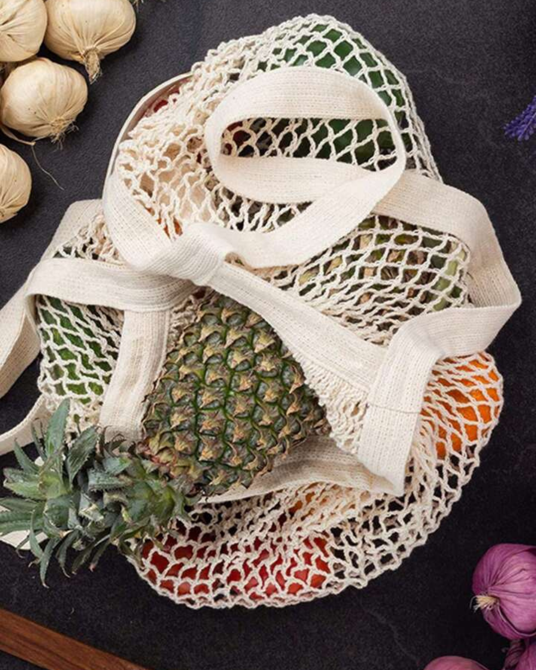 Reusable Mesh Grocery Bag