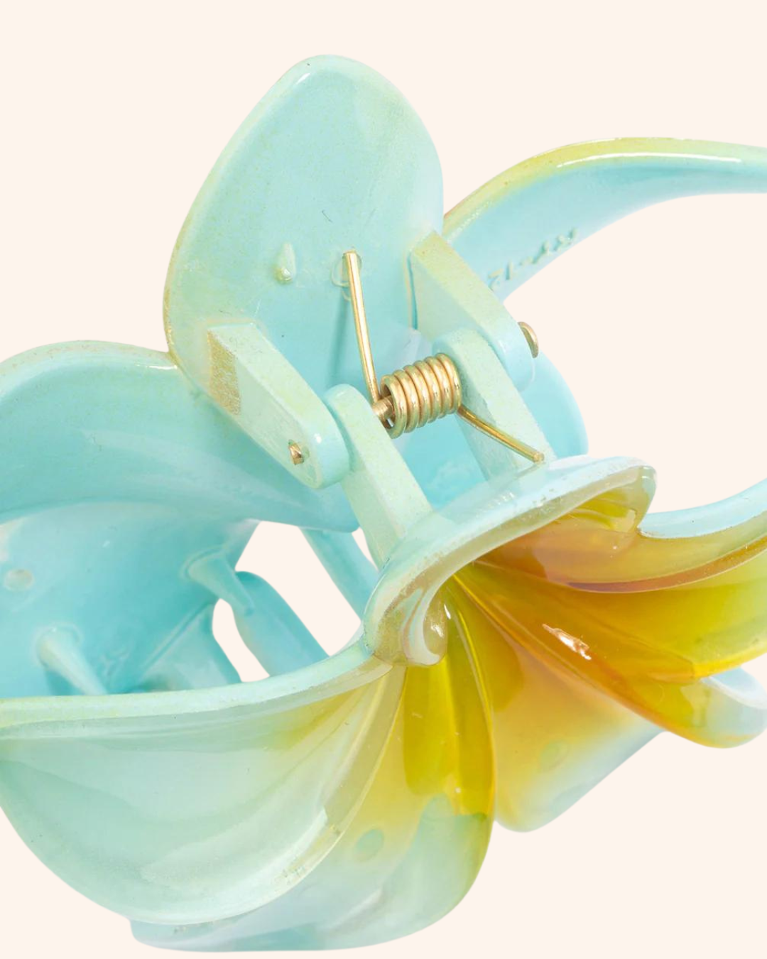 Tropical Flower Claw Clip - Set of 4